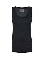 Mountain Warehouse Black Womens Merino Thermal Vest Top - Image 3 of 5