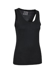 Mountain Warehouse Black Womens Merino Thermal Vest Top - Image 7 of 8