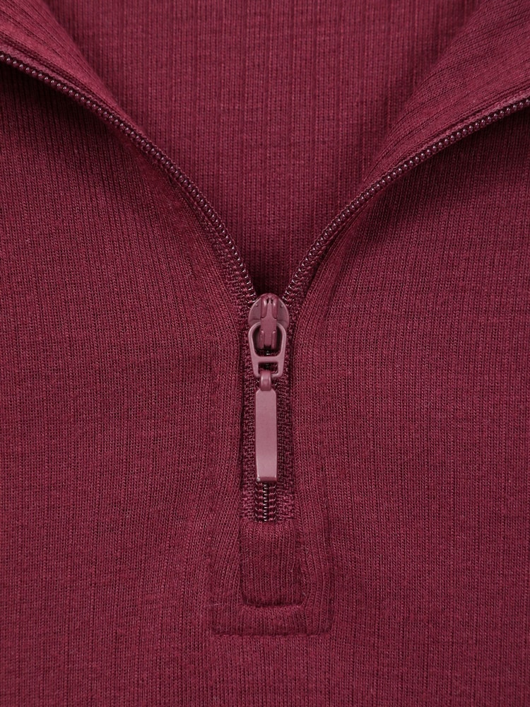 Mountain Warehouse Pink Talus Womens Zip Neck Thermal Top - Image 6 of 6
