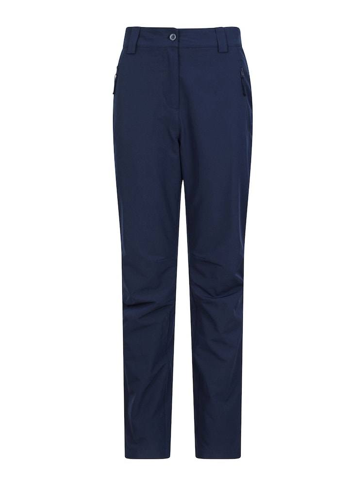 Mountain Warehouse Blue Arctic II Womens Thermal Fleece Lined Short Trousers - Image 1 of 5
