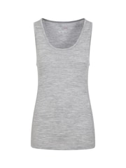 Mountain Warehouse Grey Womens Merino Thermal Vest Top - Image 4 of 5