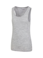 Mountain Warehouse Grey Womens Merino Thermal Vest Top - Image 5 of 5