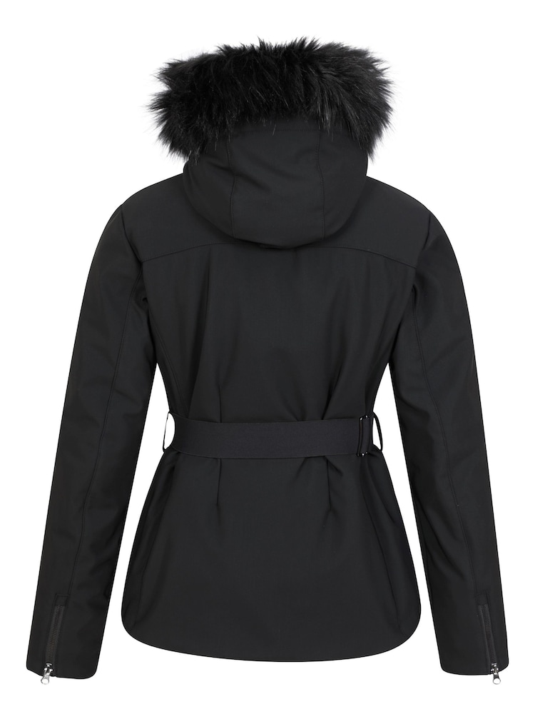 Mountain Warehouse Black Womens Swiss Recco Snow Ski Jacket - Image 4 of 7
