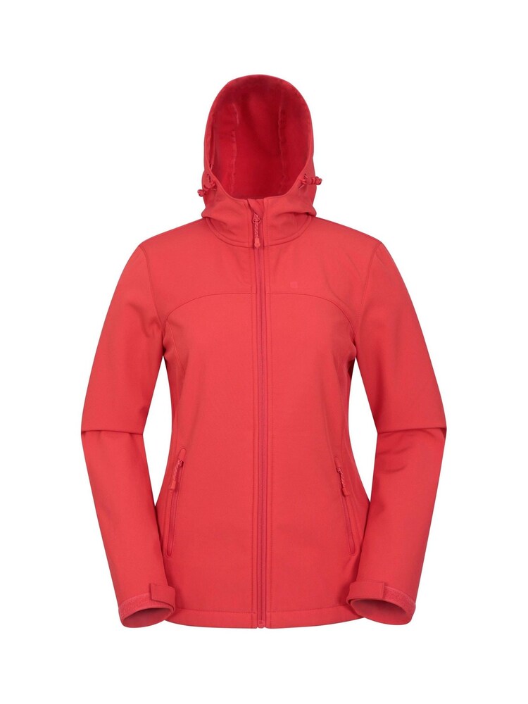 Mountain Warehouse Red Womens Exodus Water Resistant Softshell Jacket - Image 1 of 5 Mountain Warehouse Red Womens Exodus Water Resistant Softshell Jacket - Image 1 of 5