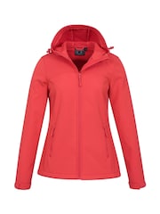 Mountain Warehouse Red Womens Exodus Water Resistant Softshell Jacket - Image 5 of 5