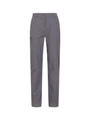 Mountain Warehouse Grey Womens Lightweight Stretch Walking Short Length Trousers - Image 1 of 5