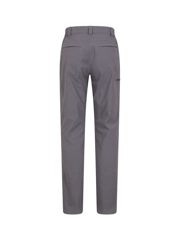 Mountain Warehouse Grey Womens Lightweight Stretch Walking Short Length Trousers - Image 2 of 5