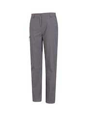 Mountain Warehouse Grey Womens Lightweight Stretch Walking Short Length Trousers - Image 3 of 5