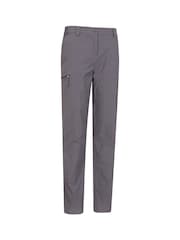 Mountain Warehouse Grey Womens Lightweight Stretch Walking Short Length Trousers - Image 4 of 5