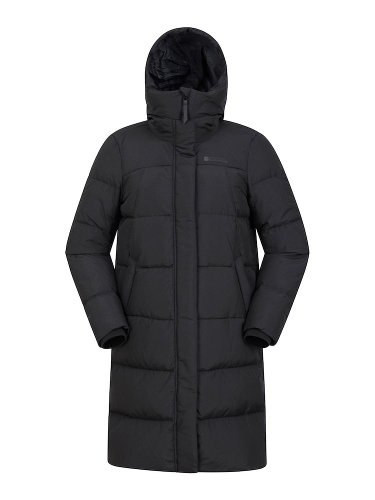 Mountain Warehouse Black Extreme Andes Womens Long Down Coats - Image 1 of 5