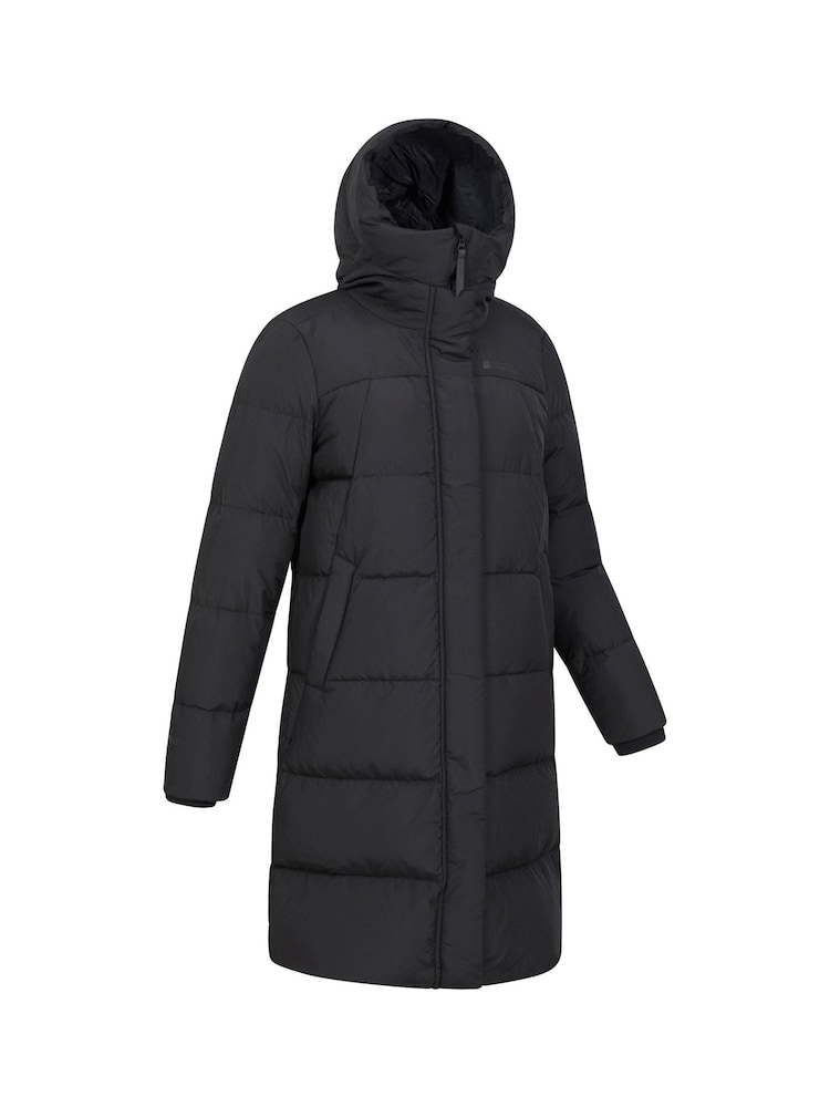 Buy Mountain Warehouse Black Extreme Andes Womens Long Down Coats