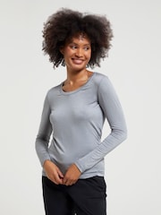 Mountain Warehouse Grey Womens Keep The Heat Thermal Top - Image 1 of 5