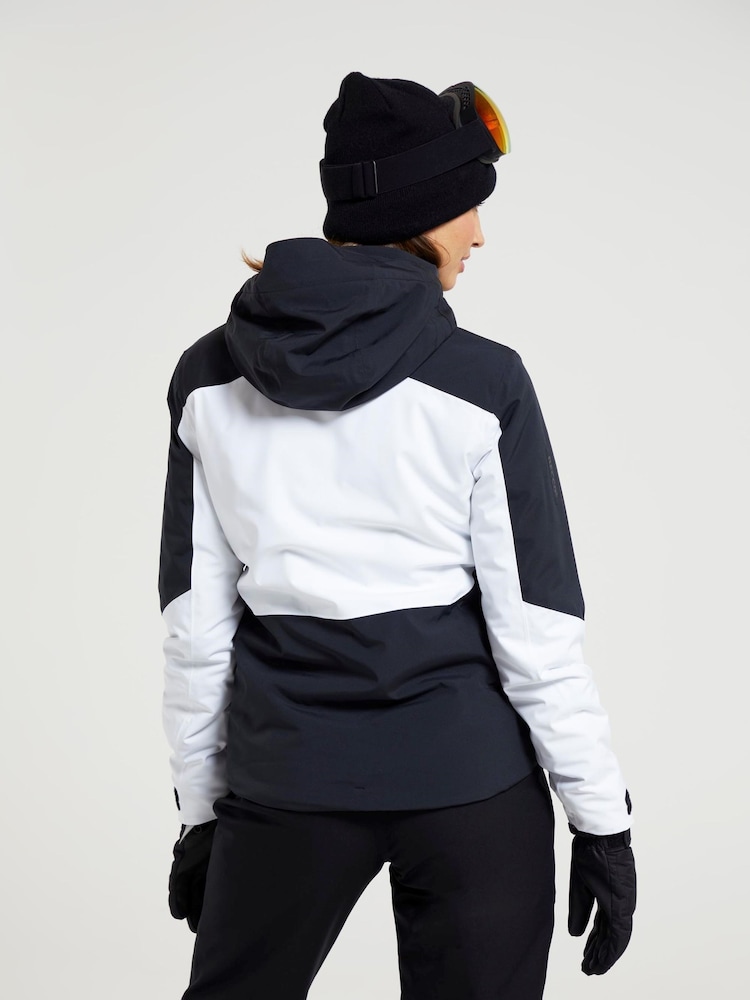 Mountain Warehouse White Womens Waterproof Altitude Extreme Ski Jacket - Image 2 of 6