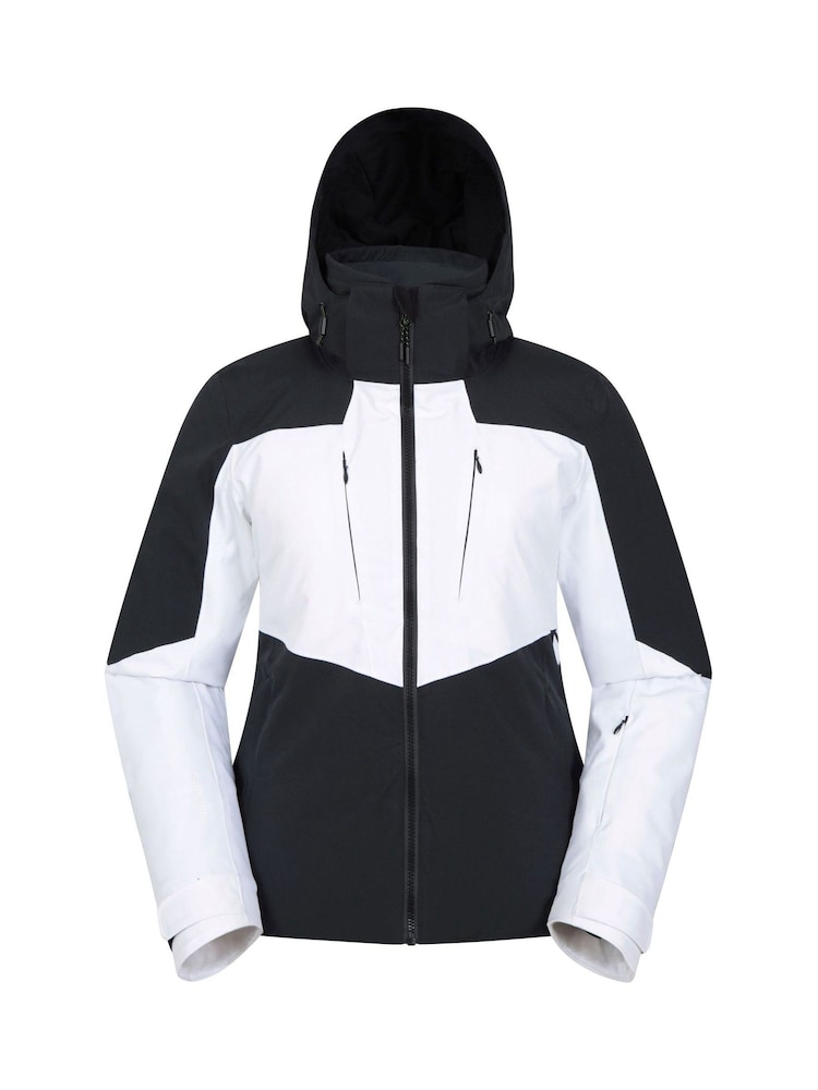 Mountain Warehouse White Womens Waterproof Altitude Extreme Ski Jacket - Image 3 of 6