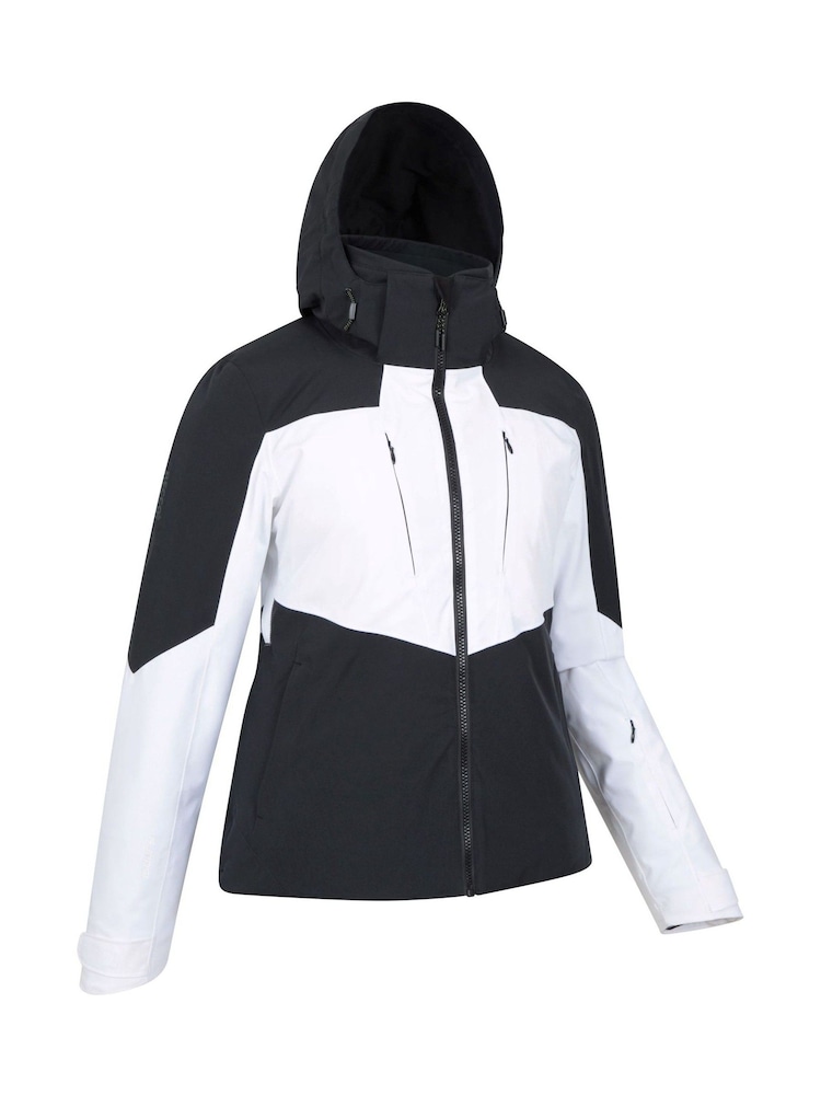 Mountain Warehouse White Womens Waterproof Altitude Extreme Ski Jacket - Image 4 of 6
