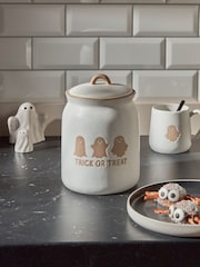 Natural Ghost Trick Or Treat Jar - Image 1 of 4