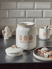 Natural Ghost Trick Or Treat Jar - Image 2 of 4