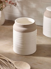 White Kya Utensil Pot - Image 2 of 4
