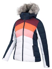 Mountain Warehouse Multi Womens Cascade Padded Ski Jacket - Image 4 of 6