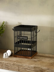 Black Bronx Coffee Pod Holder With Mug Hooks - Image 2 of 4