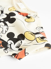 Cream/Mickey Mouse bleu - Barboteuse Jersey Baby 2 Pack - Image 5 of 7