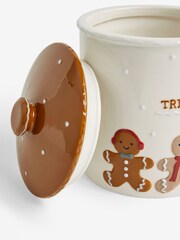 Natural Gingerbread Biscuit Jar - Image 5 of 5