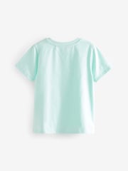 Aqua Blue T-Shirt (3-16yrs) - Image 2 of 3