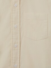 Reiss White Albion 13-14 yrs Corduroy Cutaway Collar Shirt - Image 6 of 6