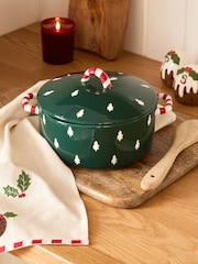 Green Christmas Tree Casserole Dish - Image 1 of 6