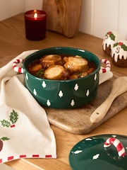 Green Christmas Tree Casserole Dish - Image 2 of 6