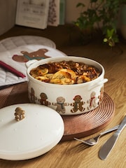 Natural Gingerbread Casserole Dish - Image 1 of 4