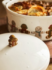 Natural Gingerbread Casserole Dish - Image 2 of 4