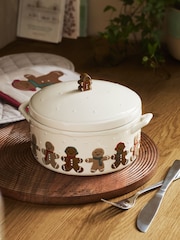 Natural Gingerbread Casserole Dish - Image 3 of 4