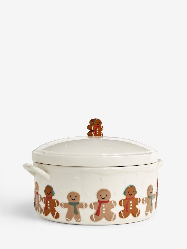 Natural Gingerbread Casserole Dish - Image 4 of 4