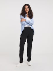 JD Williams Black Magisculpt Straight Leg Trousers Long - Image 3 of 4