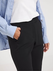 JD Williams Black Magisculpt Straight Leg Trousers Long - Image 4 of 4