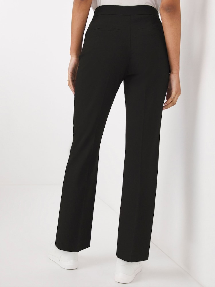 JD Williams Black Magisculpt Straight Leg Trousers  Short - Image 2 of 4