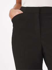 JD Williams Black Magisculpt Straight Leg Trousers  Short - Image 4 of 4