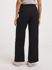 JD Williams Black Magisculpt Wide Leg Trousers Regular - Image 2 of 4