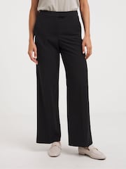 JD Williams Black Magisculpt Wide Leg Trousers Regular - Image 3 of 4