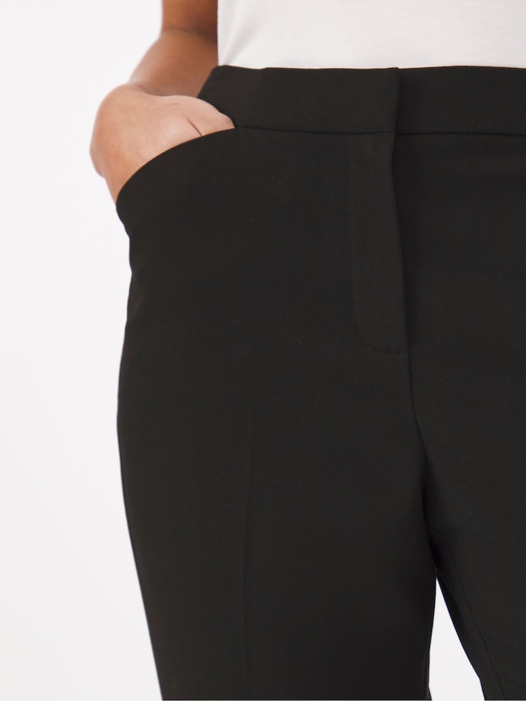 JD Williams Black Magisculpt Straight Leg Trousers Regular - Image 4 of 4