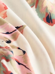 Khaki Floral 100% Cotton Slips 2 Pack - Image 4 of 4