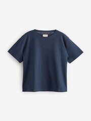 Navy/White Waffle Short Set Pyjamas 2 Pack - Image 2 of 6