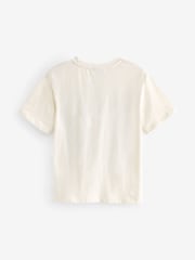 White Selena Gomez Oversized License T-Shirt (3-16yrs) - Image 7 of 8