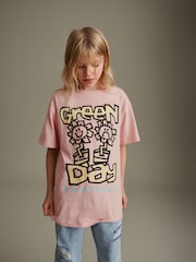 Pink Green Day Band License T-Shirt (3-16yrs) - Image 1 of 6