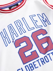 Weiß - Harlem Globetrotters Basketball Trägertop (3–16 Jahre) - Bild 7 von 7