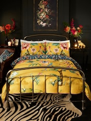 Joe Browns Yellow Contemporary Chinoiserie Reversible Bed Set - Image 1 of 6