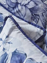 Joe Browns Blue Poised Peacocks Reversible Bed Set - Image 6 of 6