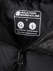 Mountain Warehouse Dark Black Seasons II Mens Water Resistant Padded Jacket - Image 9 of 9