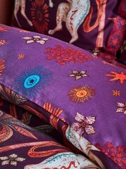 Joe Browns Purple Hypnotic Horses Reversible Bed Set - Image 5 of 6